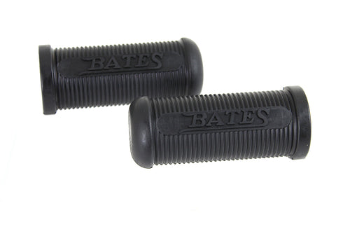 V-Twin Bates Footpeg Rubber Black - 28-0000