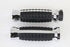 Wyatt Gatling Alligator Style Grip Set Chrome - 28-0011