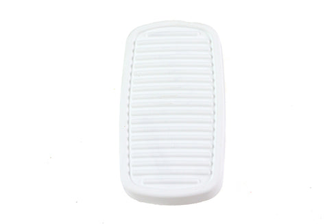 V-Twin White Brake Pedal Rubber - 28-0025