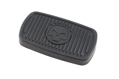 V-Twin Black Brake Pedal Skull Design - 28-0076
