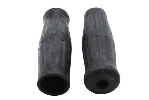 V-Twin Black Grip Set 1909 Style - 28-0107