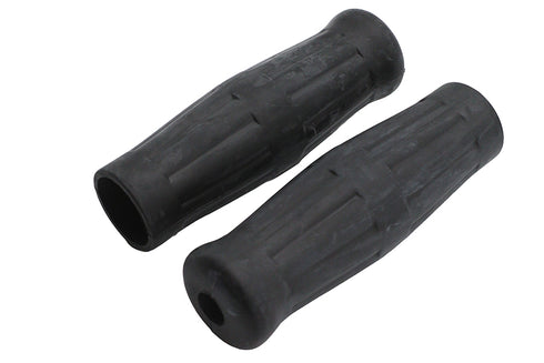 V-Twin Black Grip Set 1909 Style - 28-0107