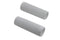 V-Twin Replica Rib Style White Grip Set - 28-0119