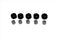 V-Twin Chain Guard Rubber and Steel Bushing Set - 28-0132