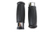 V-Twin Black Grip Set 1909 Style - 28-0149