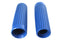 V-Twin Replica Rib Style Grip Set Blue - 28-0168