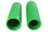 V-Twin Replica Rib Style Grip Set Green - 28-0170