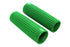 V-Twin Replica Rib Style Grip Set Green - 28-0170