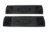 V-Twin World's Fair Rectangular Footboard Rubber Set - 28-0237