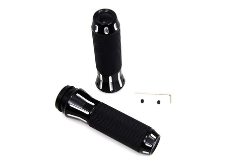 Wyatt Gatling Clear Cut Throttle By Wire Grip Set - 28-0243