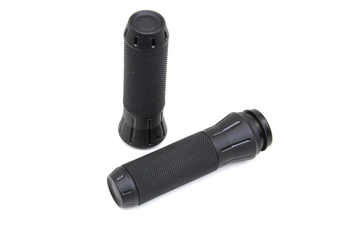 Wyatt Gatling Stealth Tone Throttle By Wire Grip Set - 28-0244