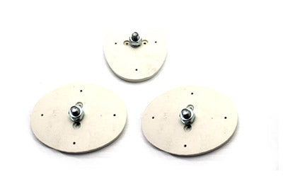 V-Twin Clutch and Brake Pad Set White - 28-0302