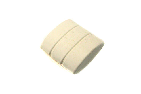 V-Twin White Brake Pedal Pad - 28-0314