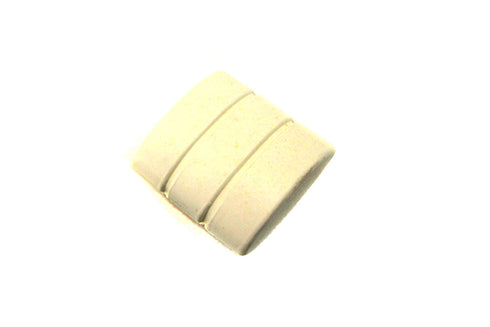 V-Twin White Brake Pedal Pad - 28-0314