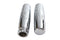 V-Twin Billet Flame Style Grip Set - 28-0326