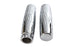 V-Twin Billet Flame Style Grip Set - 28-0326