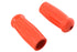 V-Twin Replica Short Stock Handlebar Grip Set Orange - 28-0383