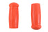 V-Twin Replica Short Stock Handlebar Grip Set Orange - 28-0383