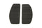 Wyatt Gatling Footboard Black Mat Set - 28-0413