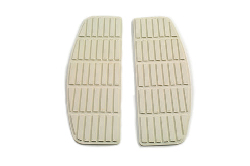Wyatt Gatling Footboard White Mat Set - 28-0414