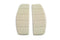 Wyatt Gatling Footboard White Mat Set - 28-0414
