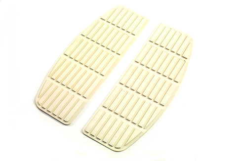Wyatt Gatling Footboard White Mat Set - 28-0414