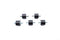 Wyatt Gatling ISO Mount Stud with Spring 1/4 inch x 20 - 28-0418