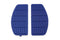 V-Twin Footboard Blue Mat Set - 28-0431