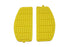 Wyatt Gatling Footboard Yellow Mat Set - 28-0432
