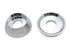 V-Twin 1 inch Riser Sleeves Chrome - 28-0441