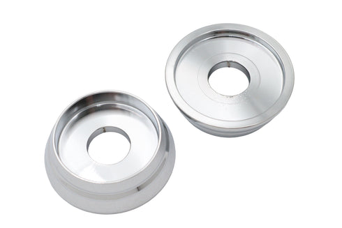 V-Twin 1-1/4 inch Riser Sleeves Chrome - 28-0442