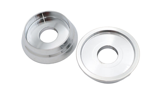 V-Twin 1-1/4 inch Riser Sleeves Chrome - 28-0442