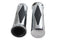 V-Twin Diamond Style Grip Set with Chrome End Cap - 28-0446