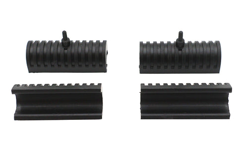 V-Twin Saddlebag Lower Rubber Bumper Set - 28-0447