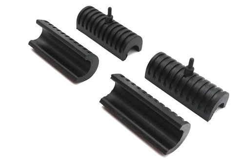 V-Twin Saddlebag Lower Rubber Bumper Set - 28-0447