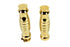 Wyatt Gatling Profile Barrel Grip Set Brass - 28-0460