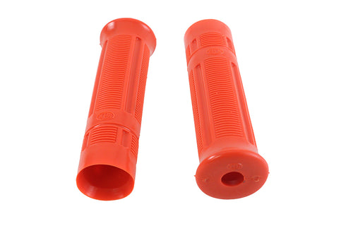 V-Twin Beck Plastic Grip Set Orange - 28-0506