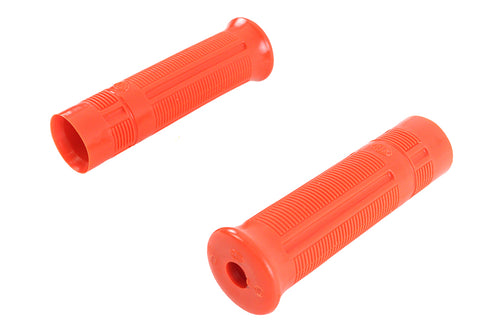 V-Twin Beck Plastic Grip Set Orange - 28-0506