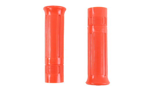 V-Twin Beck Plastic Grip Set Orange - 28-0506