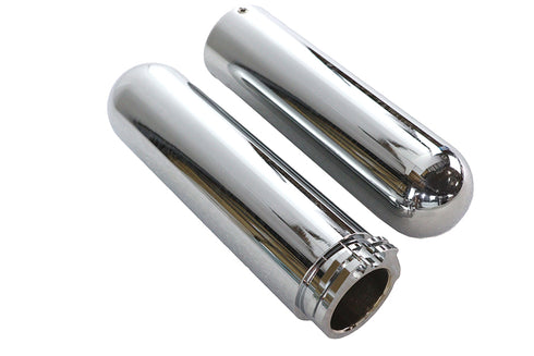 V-Twin Billet Fat Style Grip Set - 28-0582