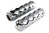 V-Twin Billet Faceted Style Grip Set - 28-0586
