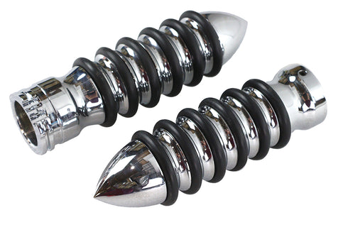 Wyatt Gatling Billet O-Ring Style Handlebar Grip Set - 28-0588