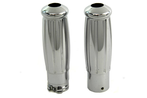 Wyatt Gatling Billet Vintage Grip Set - 28-0596