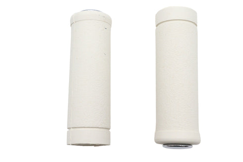 Wyatt Gatling Stock Style White Grip Set - 28-0602