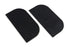V-Twin Mini Footboard Mat Set Black Rubber - 28-0613