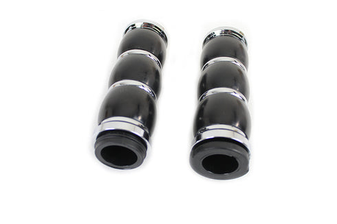 V-Twin Banded Style Throttle By Wire Grip Set - 28-0637