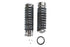 V-Twin Billet Band Style Grip Set - 28-0642