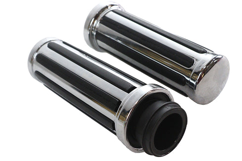 Wyatt Gatling Rail Style Throttle By Wire Grip Set - 28-0645