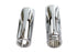 V-Twin Chrome Billet Slasher Style Grip Set - 28-0664