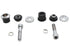 V-Twin Flush Mount Handlebar Damper Kit Chrome - 28-0670